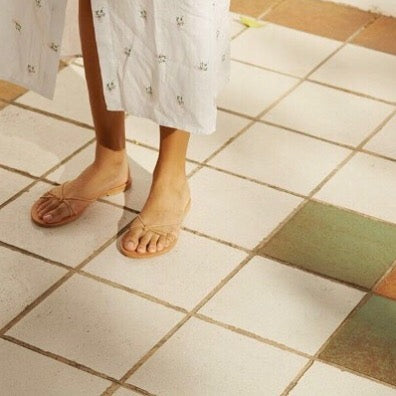 Winona Sandal- Natural Leather