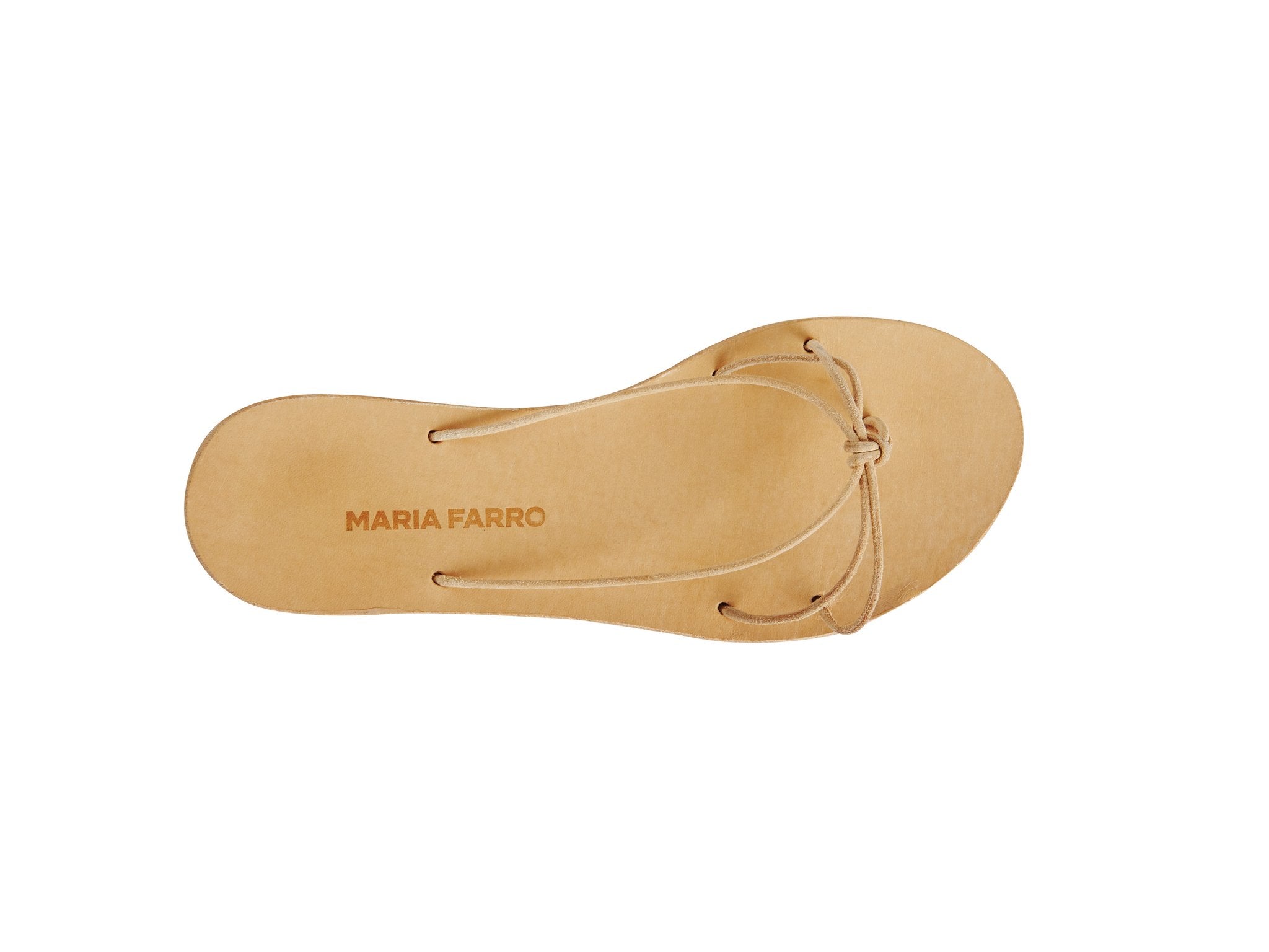 Winona Sandal- Natural Leather