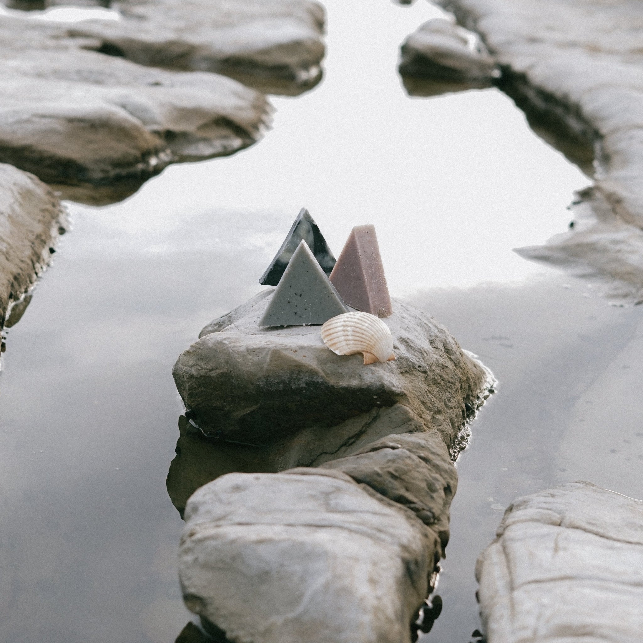 Milford Sound Triangle Soap- Wild Lavender + Cypress