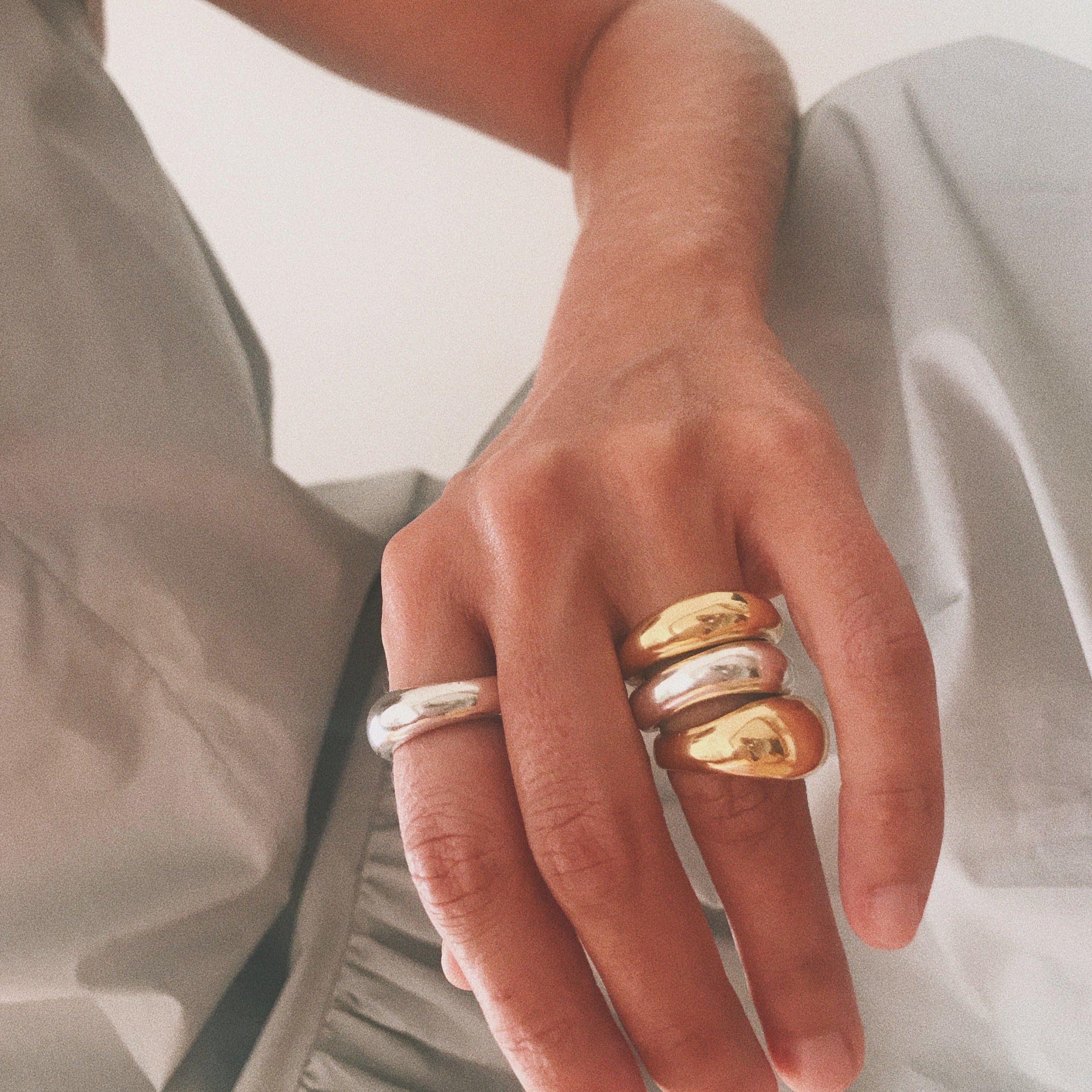 Siren Ring- 14K Gold Vermeil