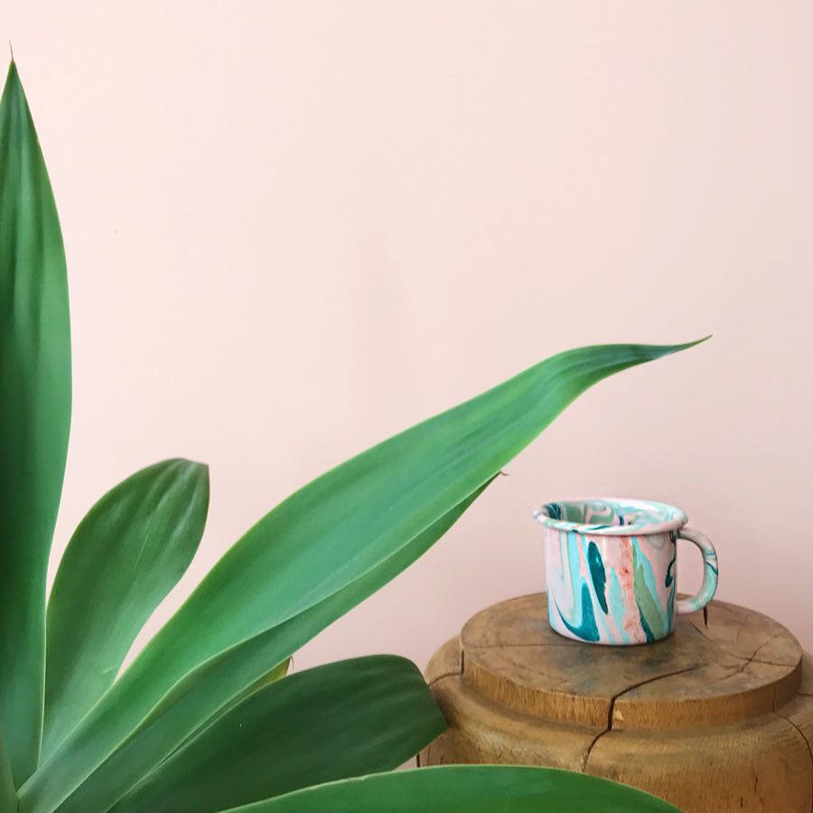 Simple Joys Gift Set - Coffee x Enamel Swirl Mug