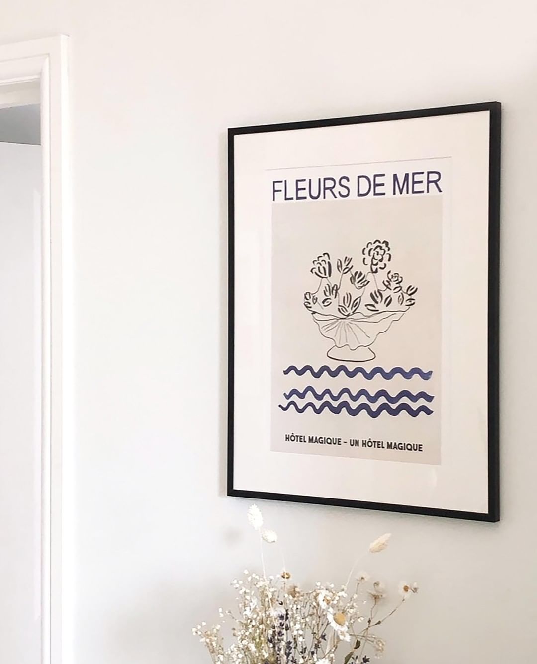Fleurs De Mer Art Print - A2 (23.4 x 16.5)